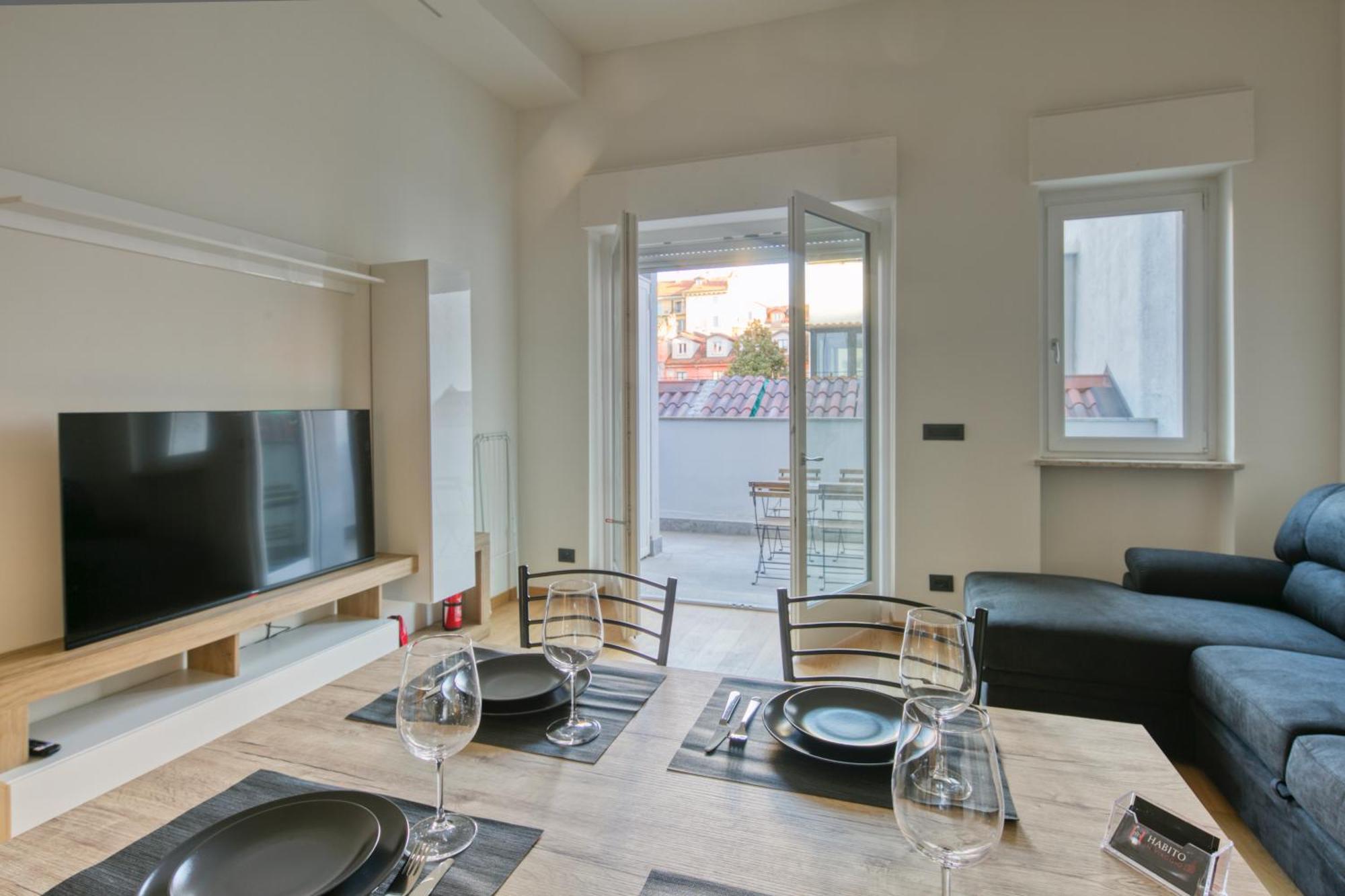 Appartamento Centro Torino Con Terrazzo Экстерьер фото